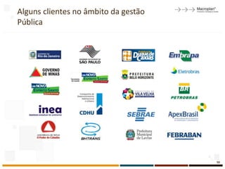 Alguns clientes no âmbito da gestão
Pública




                                      50
 