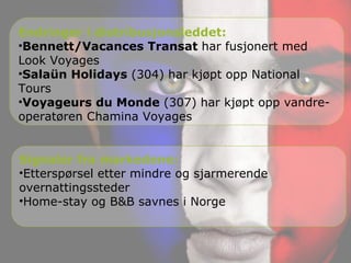 Norwegian Travel Workshop 2011: Selgerseminar