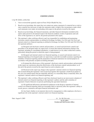 helath net 05Form10Q