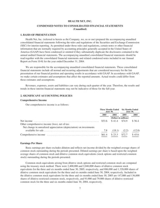 helath net 05Form10Q