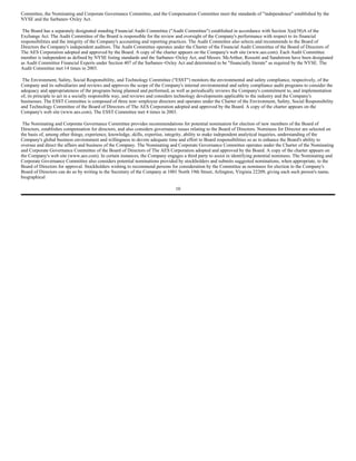 AES 2004 Proxy statement