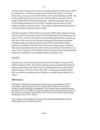 AES 4Q 07ER