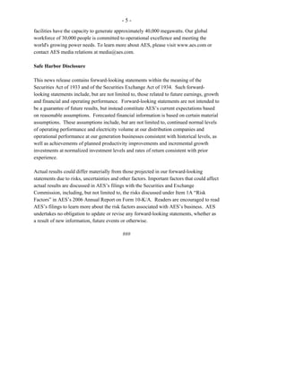 AES_Reports_Strong_Second_Quarter_Results