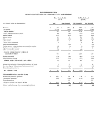 AES_Reports_Strong_Second_Quarter_Results