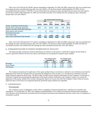 AES 3Q 2005 Form10QA