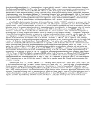 AES 3Q 2005 Form10QA