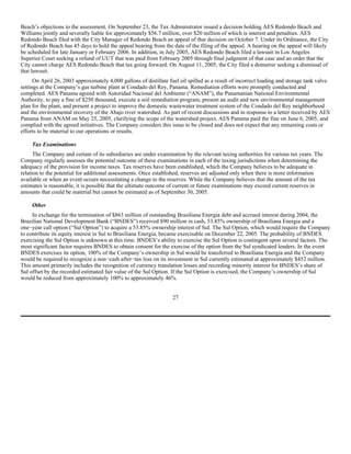AES 3Q 2005 Form10QA