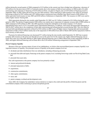 AES 3Q 2005 Form10QA