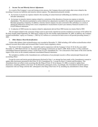 AES 3Q 2005 Form10QA