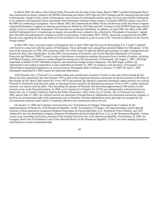 AES 3Q 2005 Form10QA