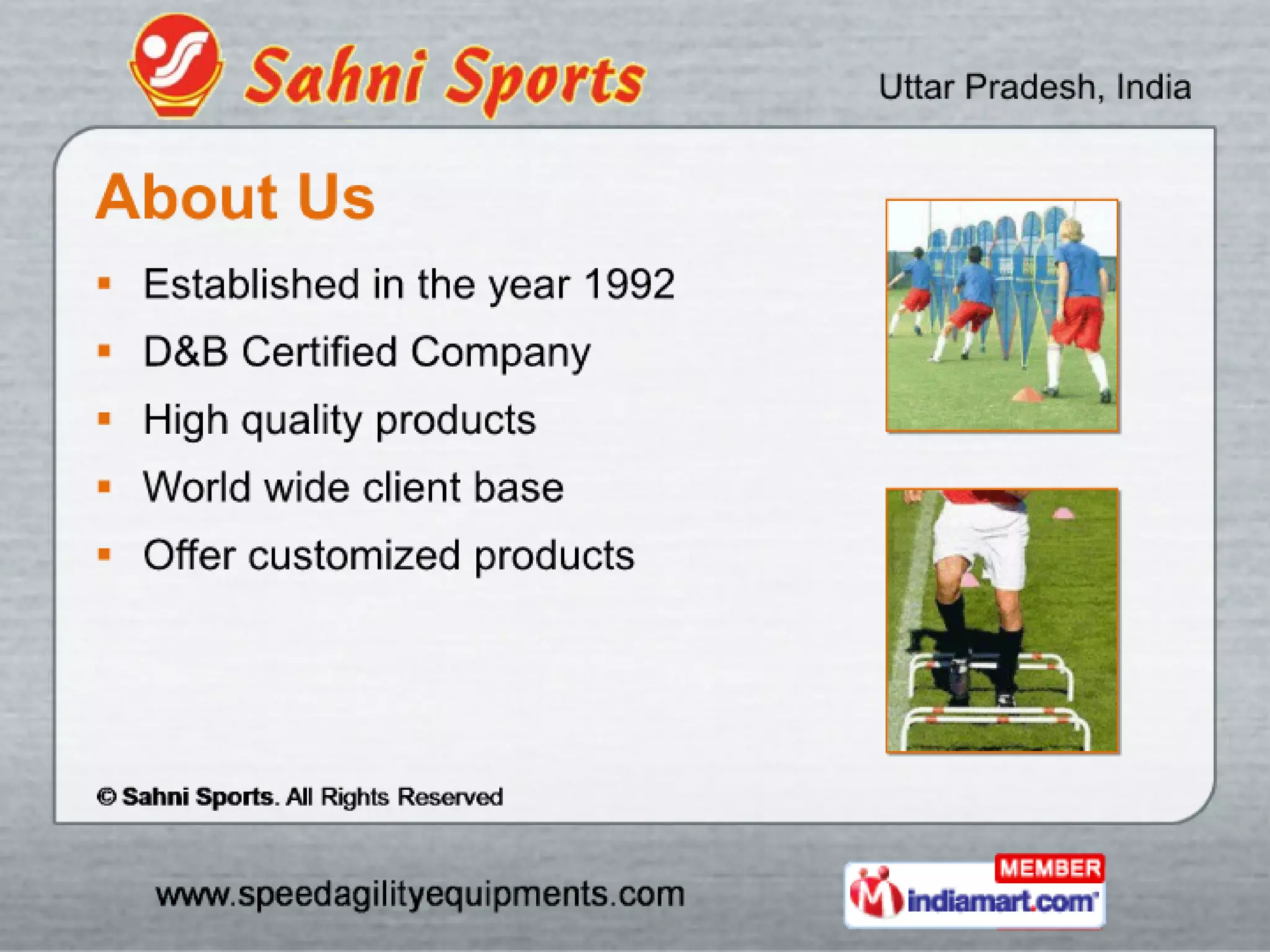 SAHNI SPORTS Uttar Pradesh India
