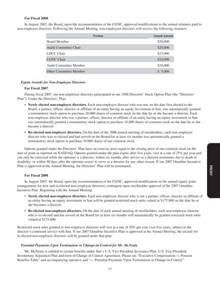 sun proxy statement 07