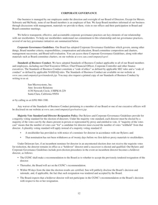 sun proxy statement 07