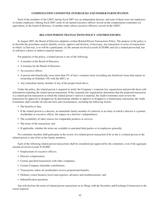 sun proxy statement 07