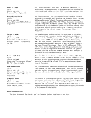 sun proxy statement 07