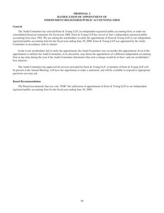 sun proxy statement 07