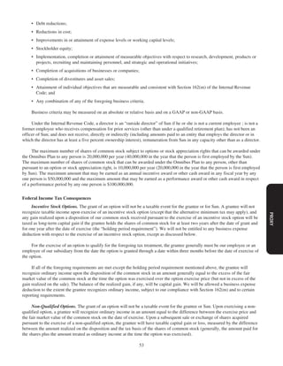 sun proxy statement 07