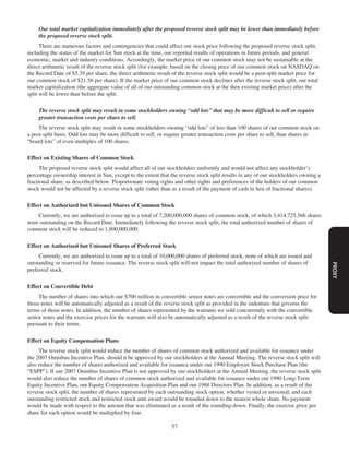 sun proxy statement 07