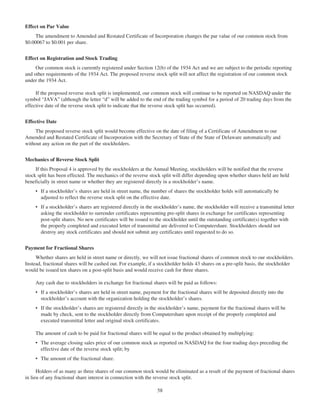 sun proxy statement 07