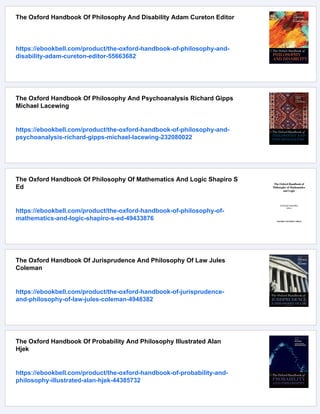 The Oxford Handbook Of Philosophy And Neuroscience John Bickle | PDF