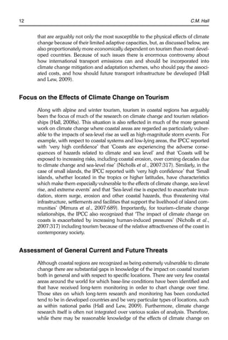 Disappearing Destinations Climate Change And The Future Challenges For ...