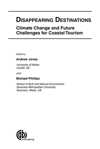 Disappearing Destinations Climate Change And The Future Challenges For ...