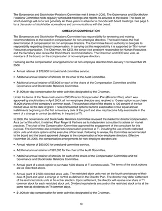 texas instruments 2007 Proxy Statement