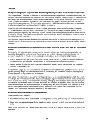 texas instruments 2007 Proxy Statement
