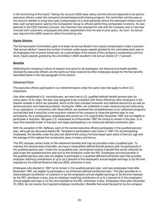 texas instruments 2007 Proxy Statement