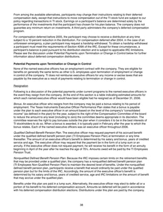 texas instruments 2007 Proxy Statement