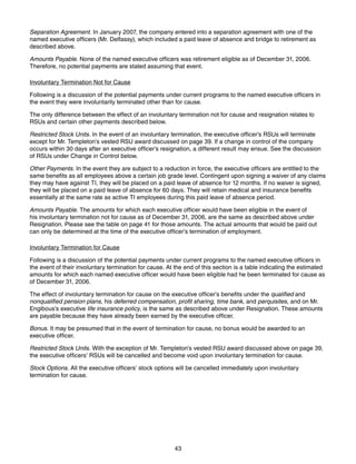 texas instruments 2007 Proxy Statement