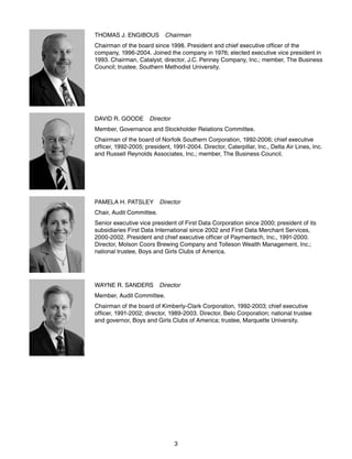 texas instruments 2007 Proxy Statement