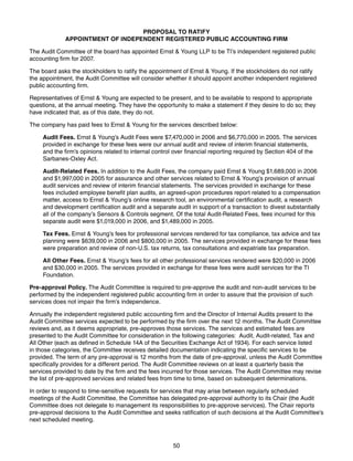 texas instruments 2007 Proxy Statement