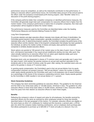 texas instruments 2006Proxy Statement