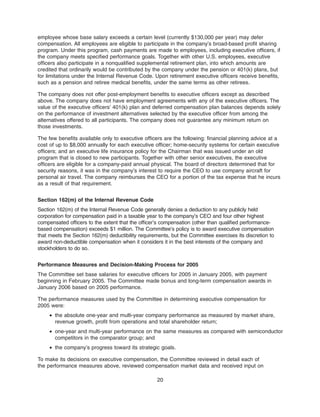 texas instruments 2006Proxy Statement