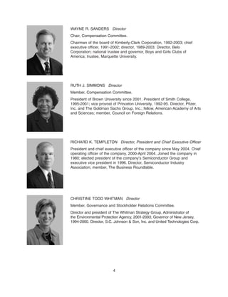 texas instruments 2006Proxy Statement