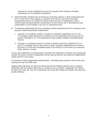 texas instruments 2006Proxy Statement