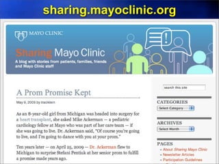 sharing.mayoclinic.org
 