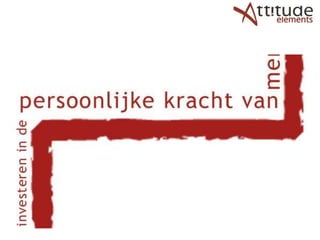 Attitude Elements presentatie
