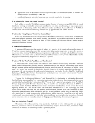 World Fuel 2008_Proxy_Final