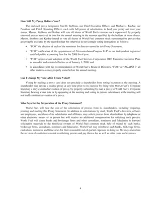 World Fuel 2008_Proxy_Final