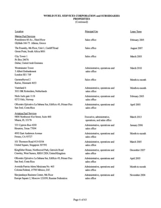 WorldFuel 2003AnnualReport