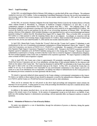 WorldFuel 2003AnnualReport