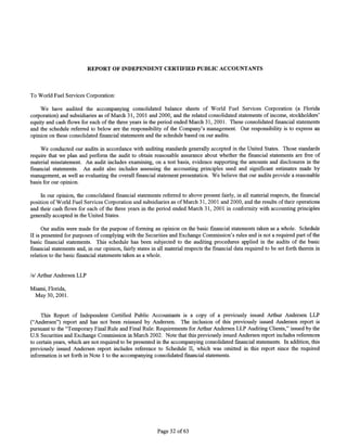 WorldFuel 2003AnnualReport