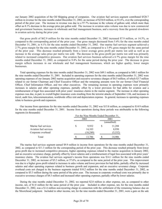 WorldFuel2002 Transition Annual Report