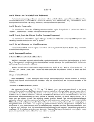 WorldFuel2002 Transition Annual Report