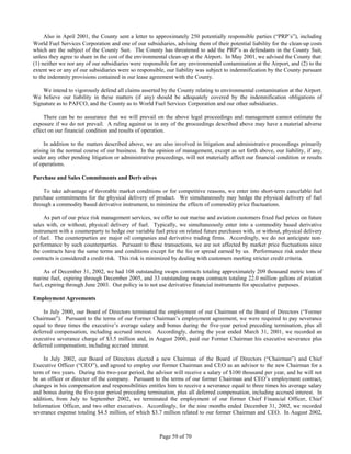 WorldFuel2002 Transition Annual Report