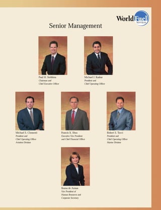 WorldFuel2002 Transition Annual Report