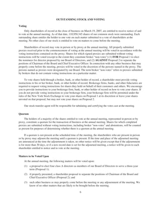 oneok 2007 Proxy Statement