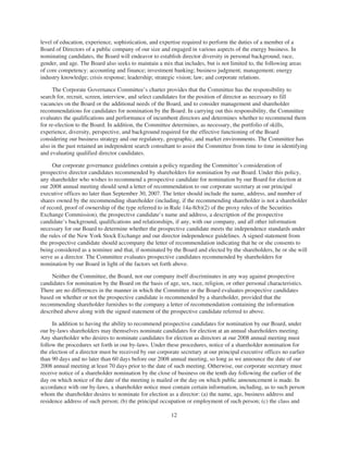 oneok 2007 Proxy Statement